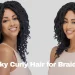 Kinky Curly Hair for Braiding