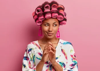 women with curly hair