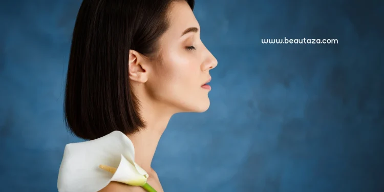 Girl with better jawline