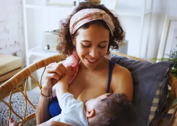 breastfeeding mother and baby